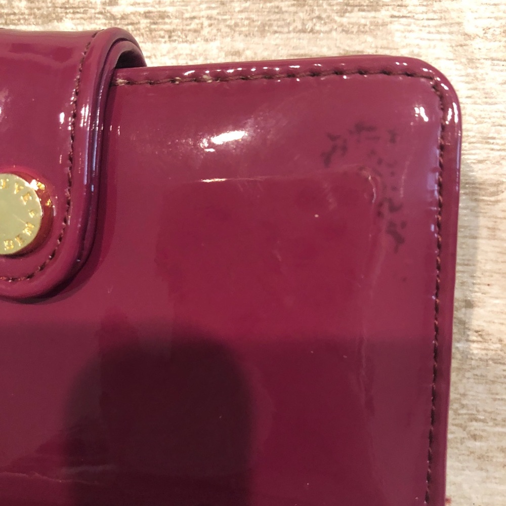 Steve Madden Raspberry Patent Leather Wallet - image 6